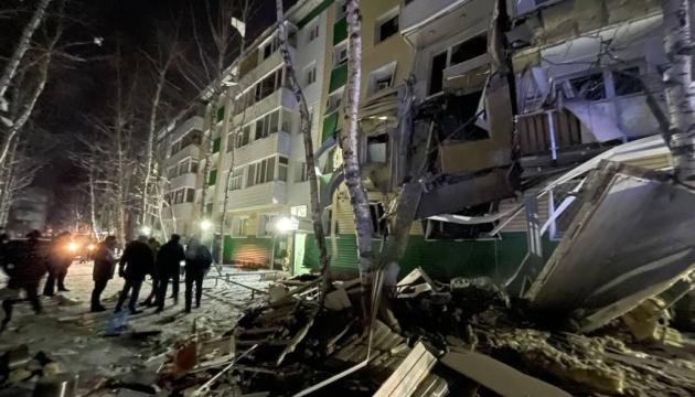 В Нижневартовске взрыв газа