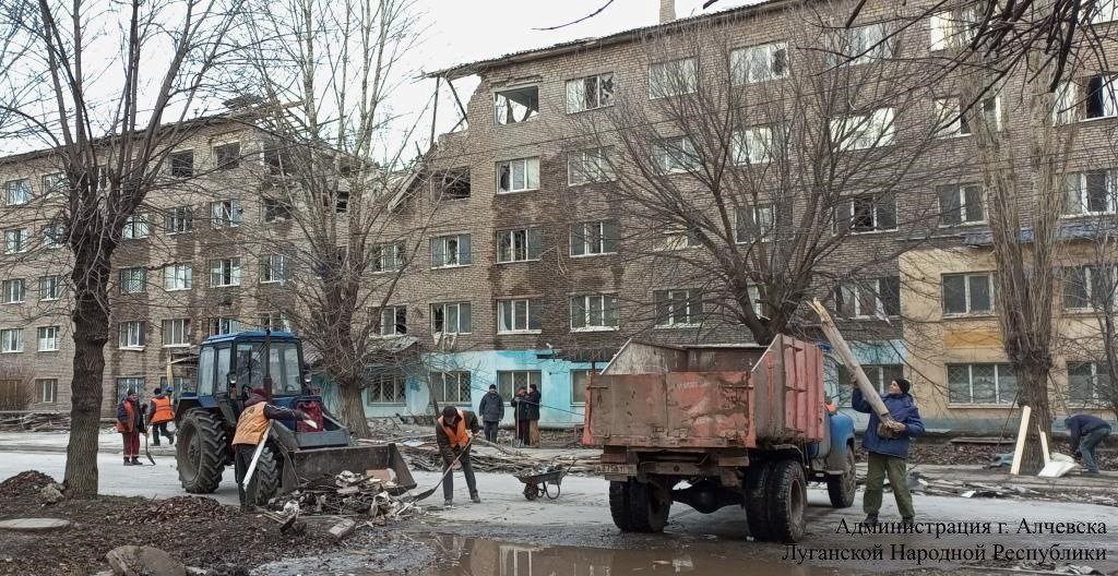 В оккупированном Алчевске