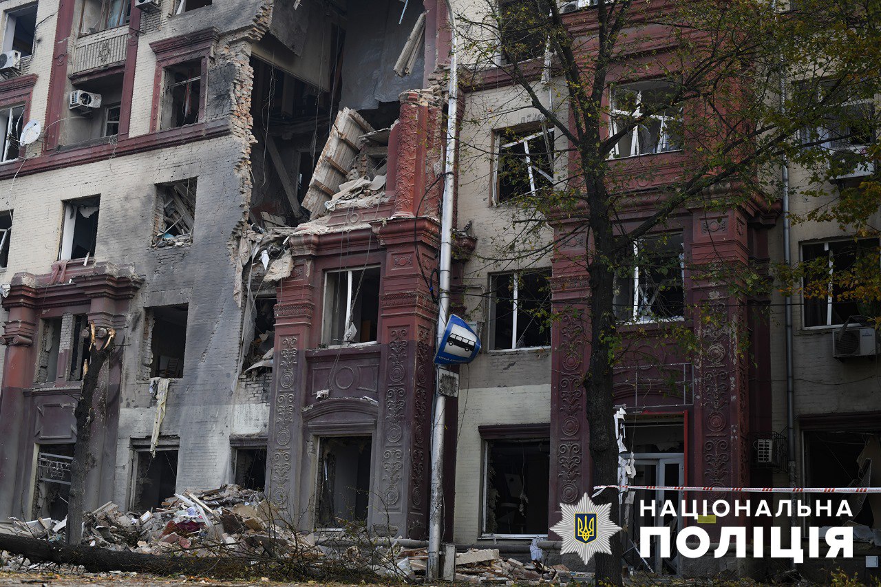Ракетный удар по Запорожью