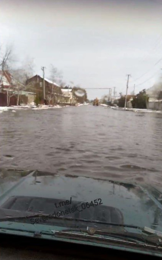 Боровское уходит под воду