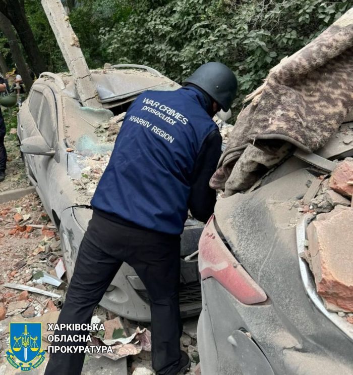 последствия ночного ракетного удара по Харькову