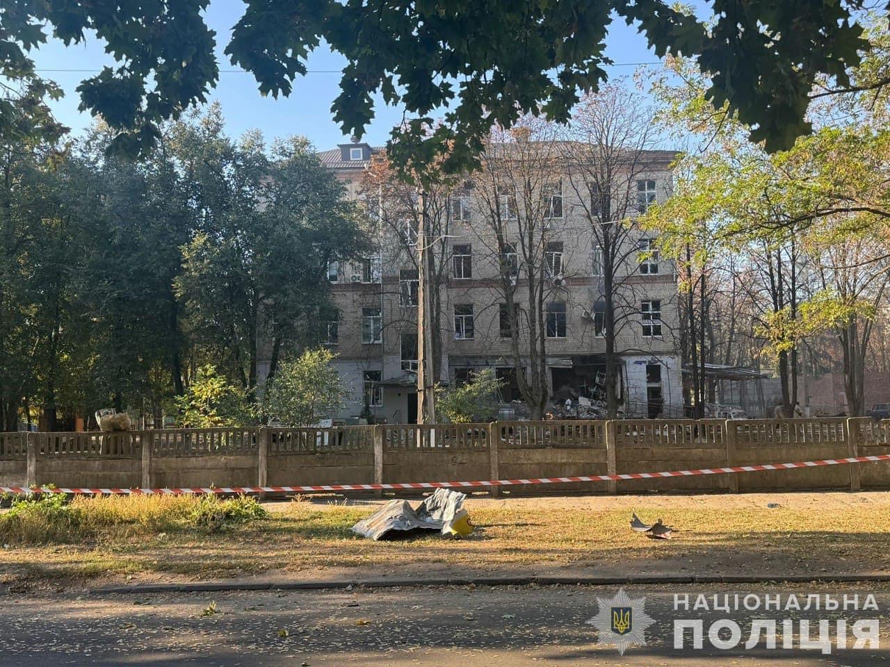 Последствия атаки "шахедов" на Сумы