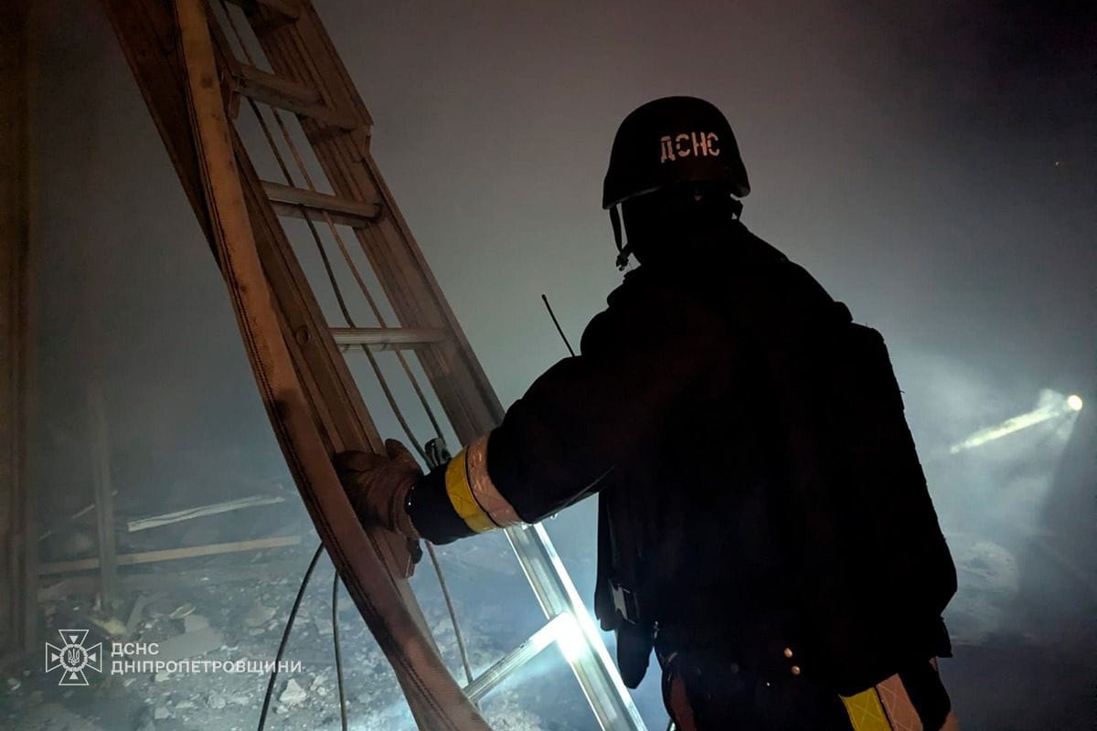 Ракетный удар по Кривому Рогу