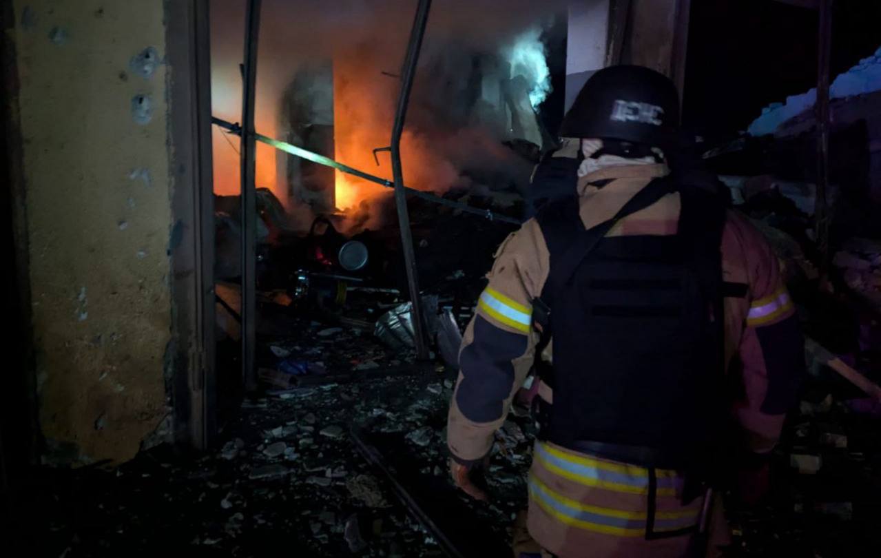 Ракетный удар по Кривому Рогу