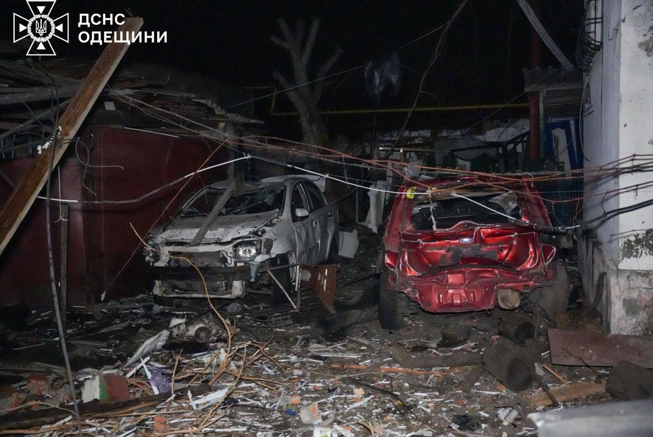 Россия атаковала Одессу ударными дронами