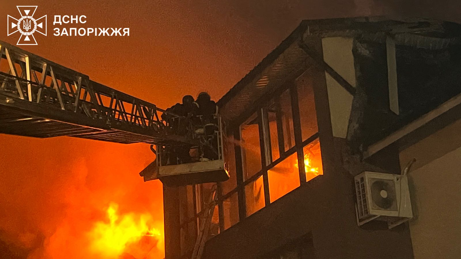 Атака "шахедов" на Запорожье