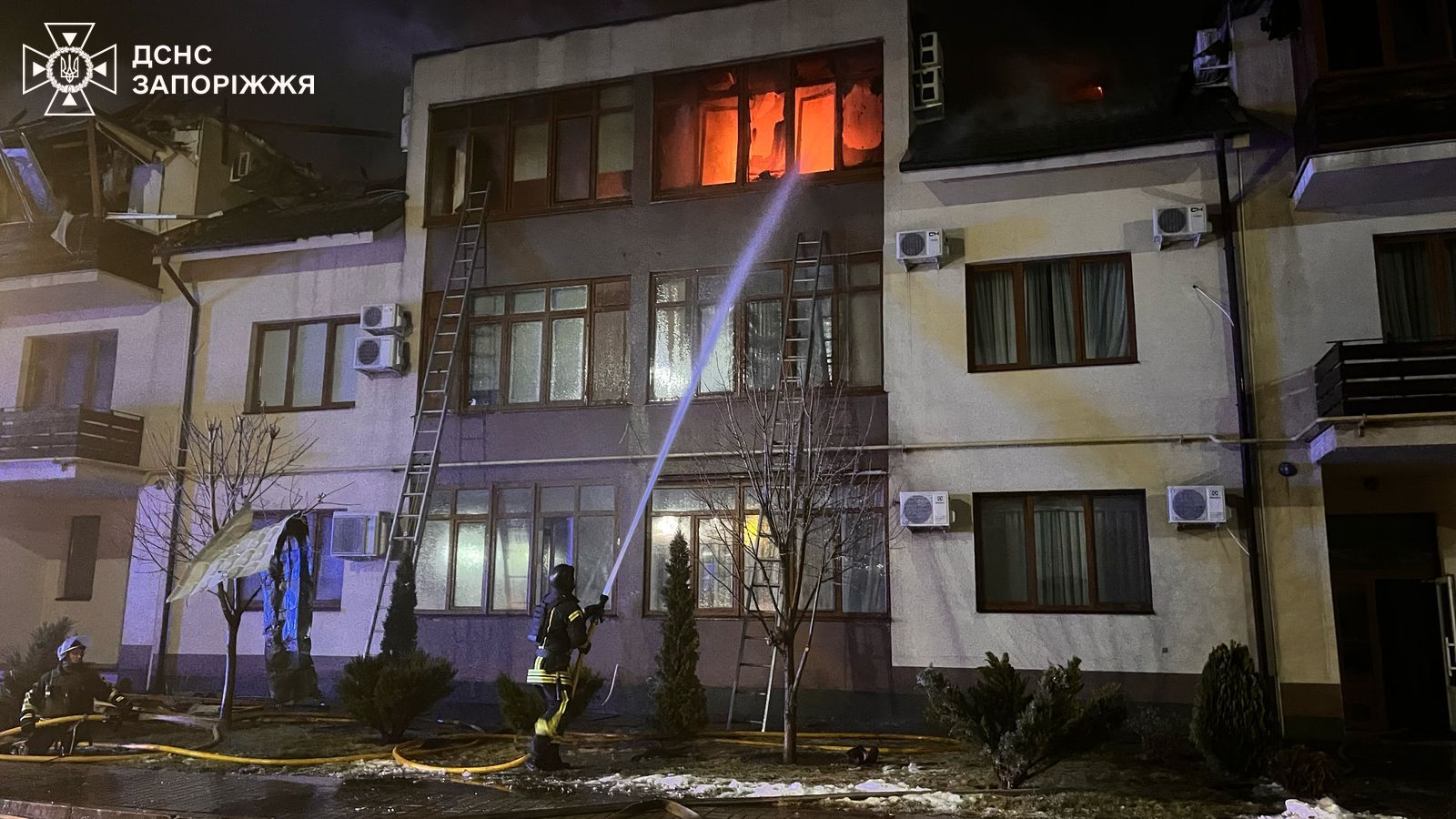 Атака "шахедов" на Запорожье