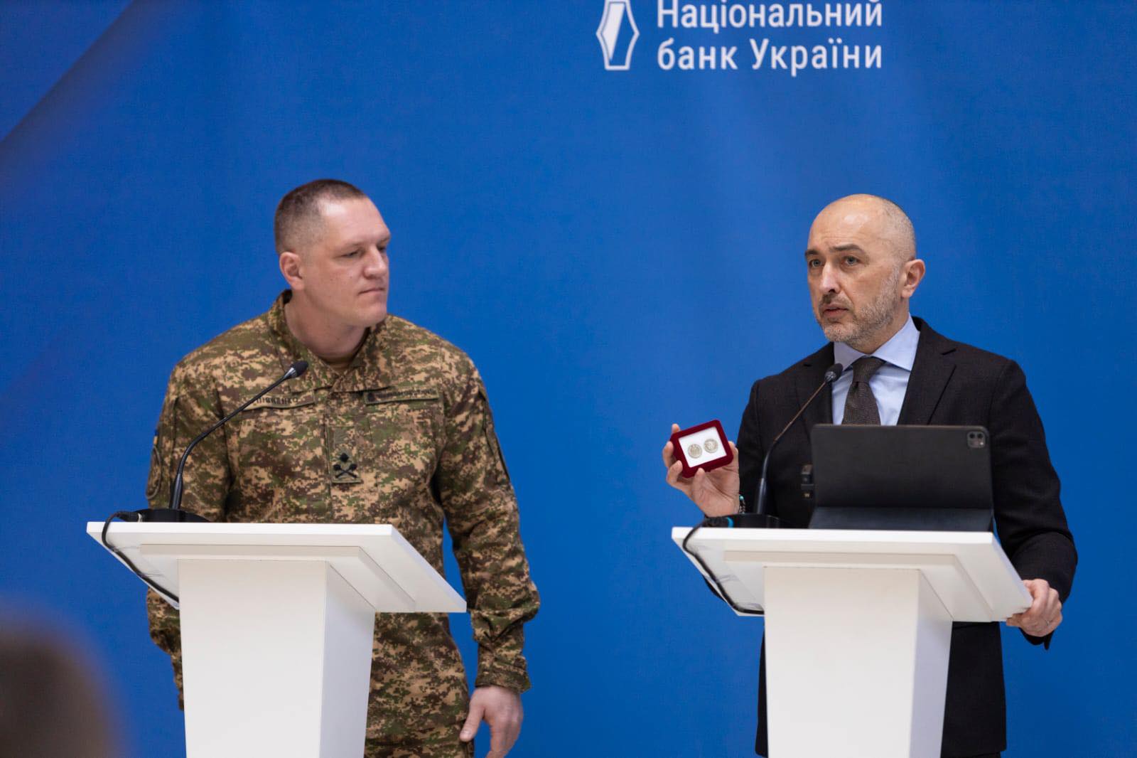 Новая памятная монета, посвященная Национальной гвардии Украины