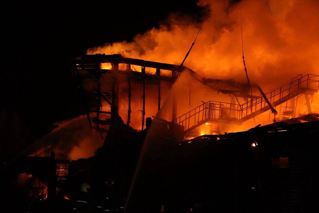 атака "шахедов" на Днепр