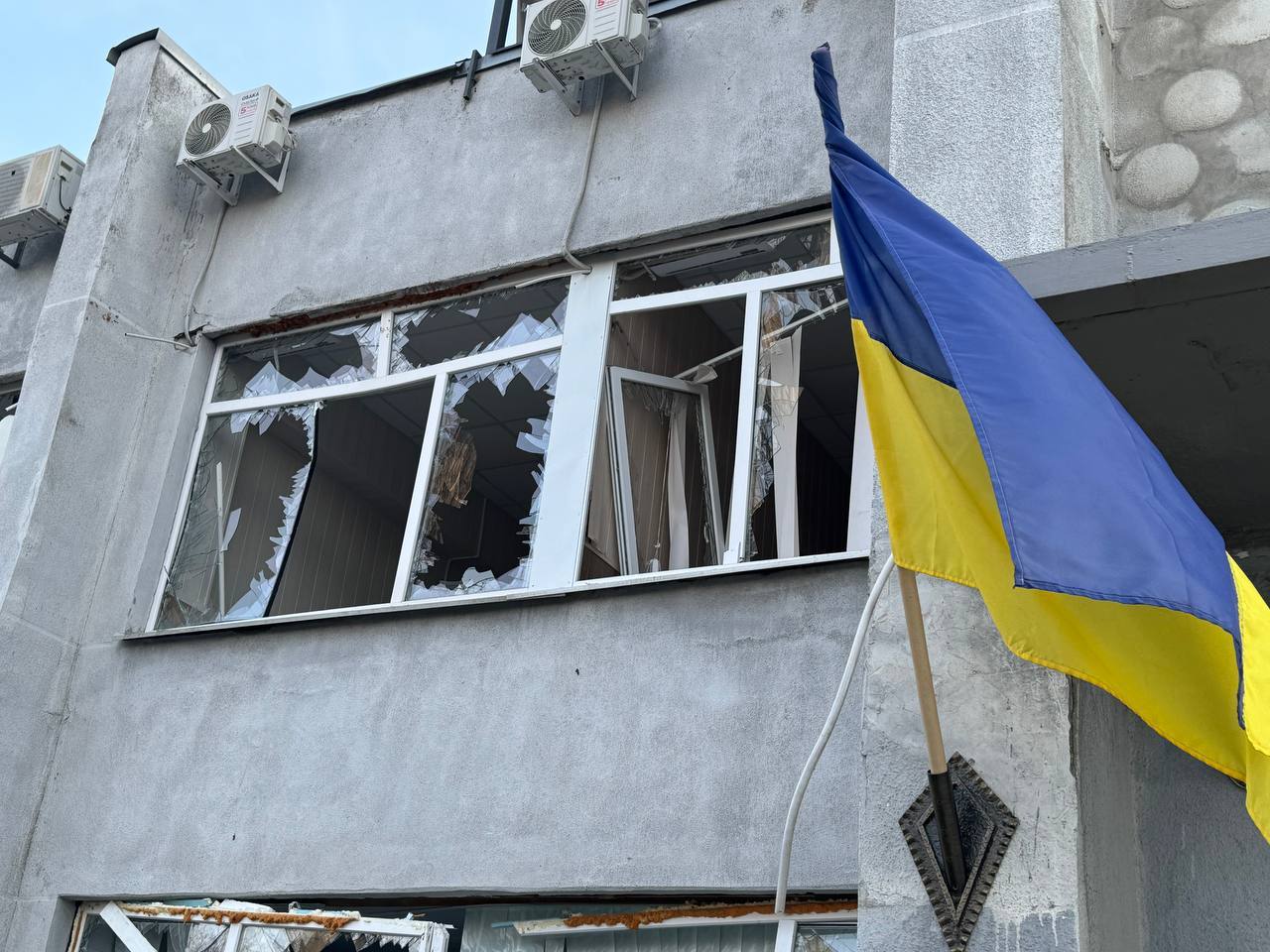 атака "шахедов" на Днепр