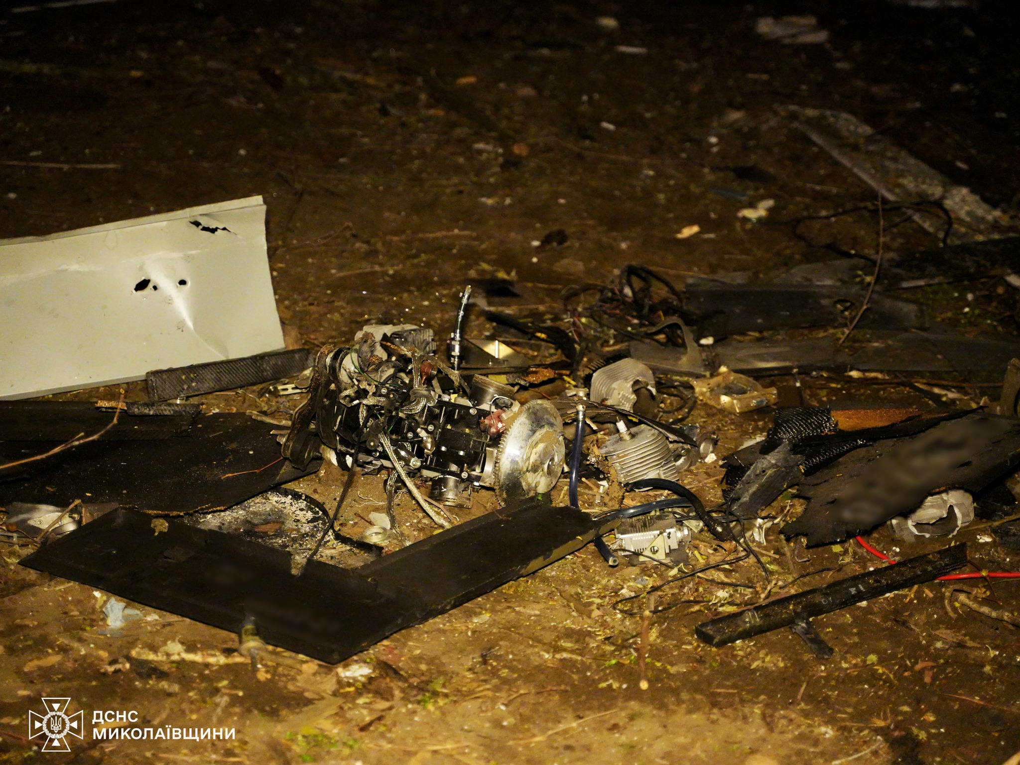 удар БПЛА по Николаеву