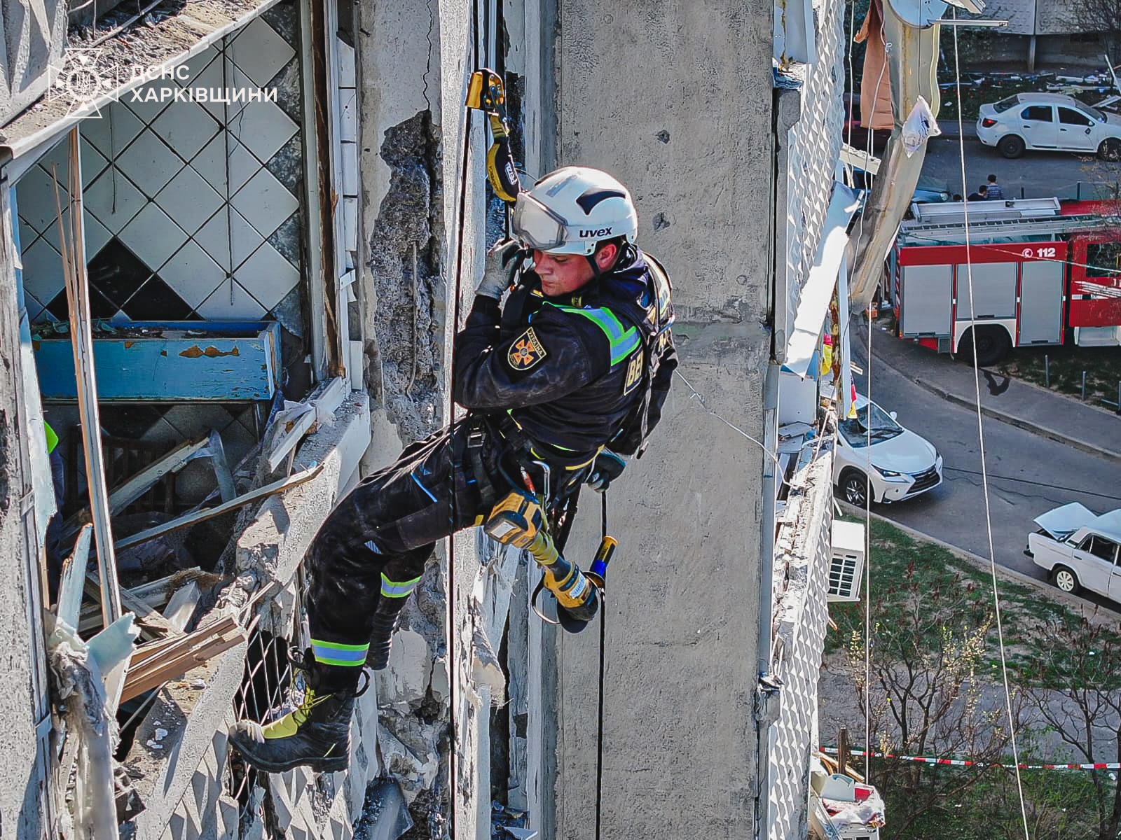 Последствия ракетного удара по Харькову