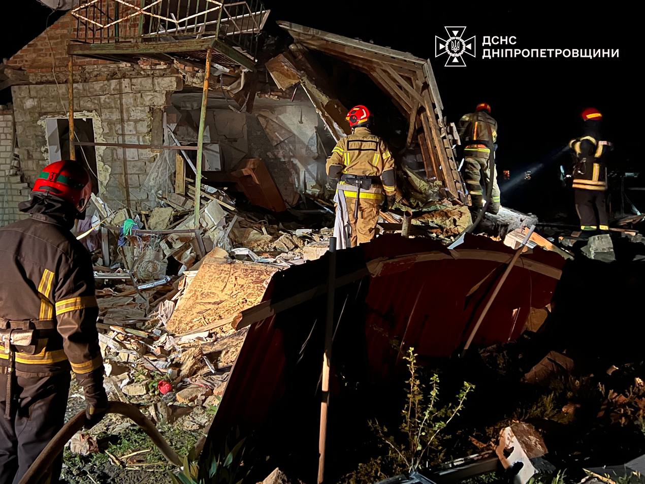 атака БПЛА на Днепропетровщину