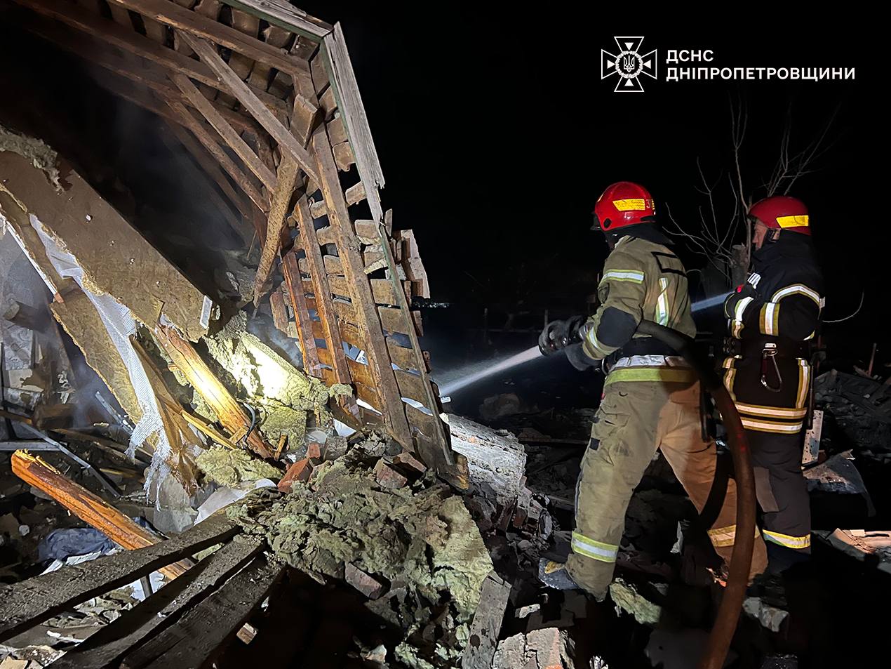 атака БПЛА на Днепропетровщину