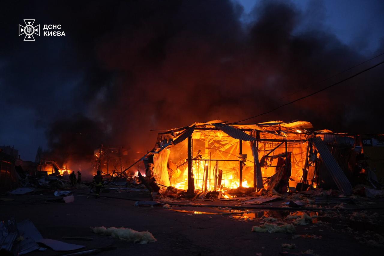 Удар баллистикой по Киеву