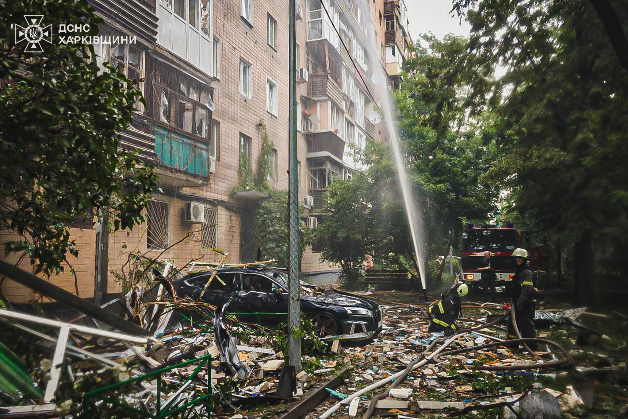 Удар по Харькову