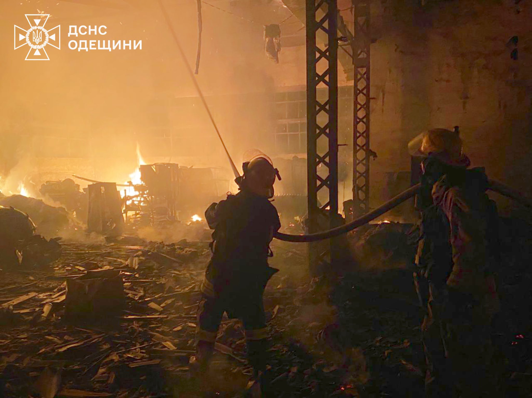 Удар БПЛА по Одесской области