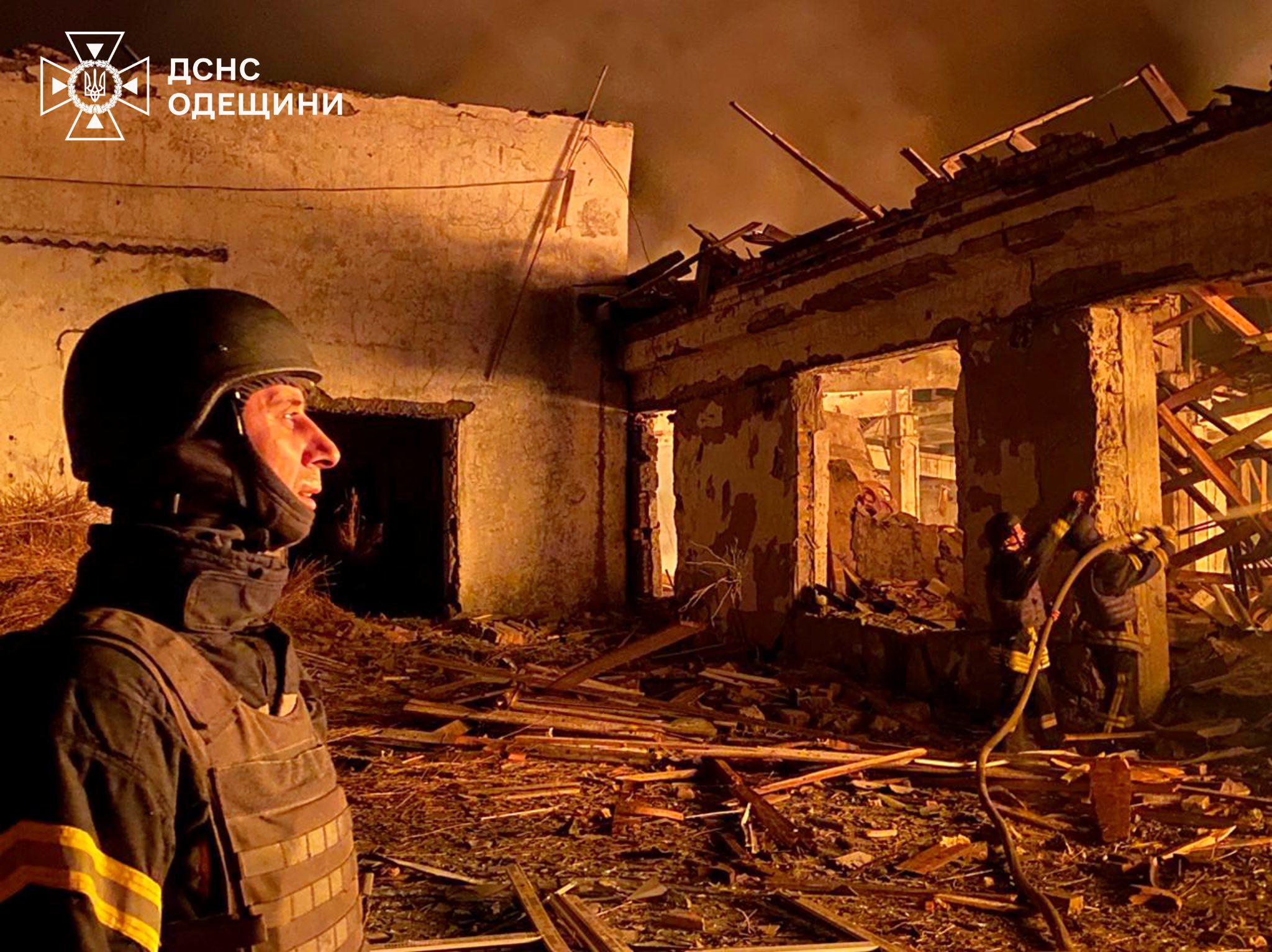 Удар БПЛА по Одесской области