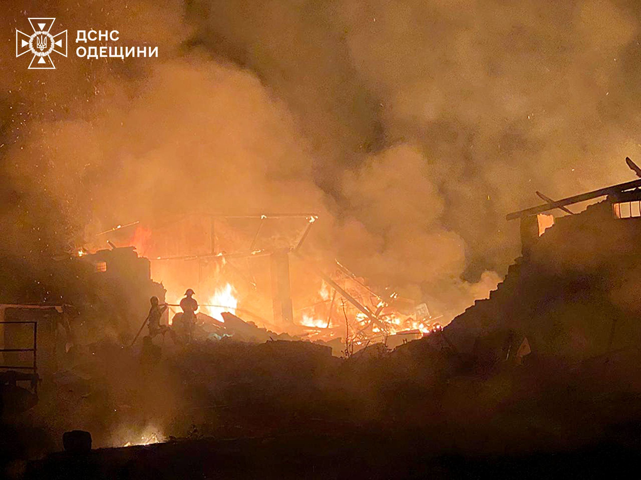 Удар БПЛА по Одесской области