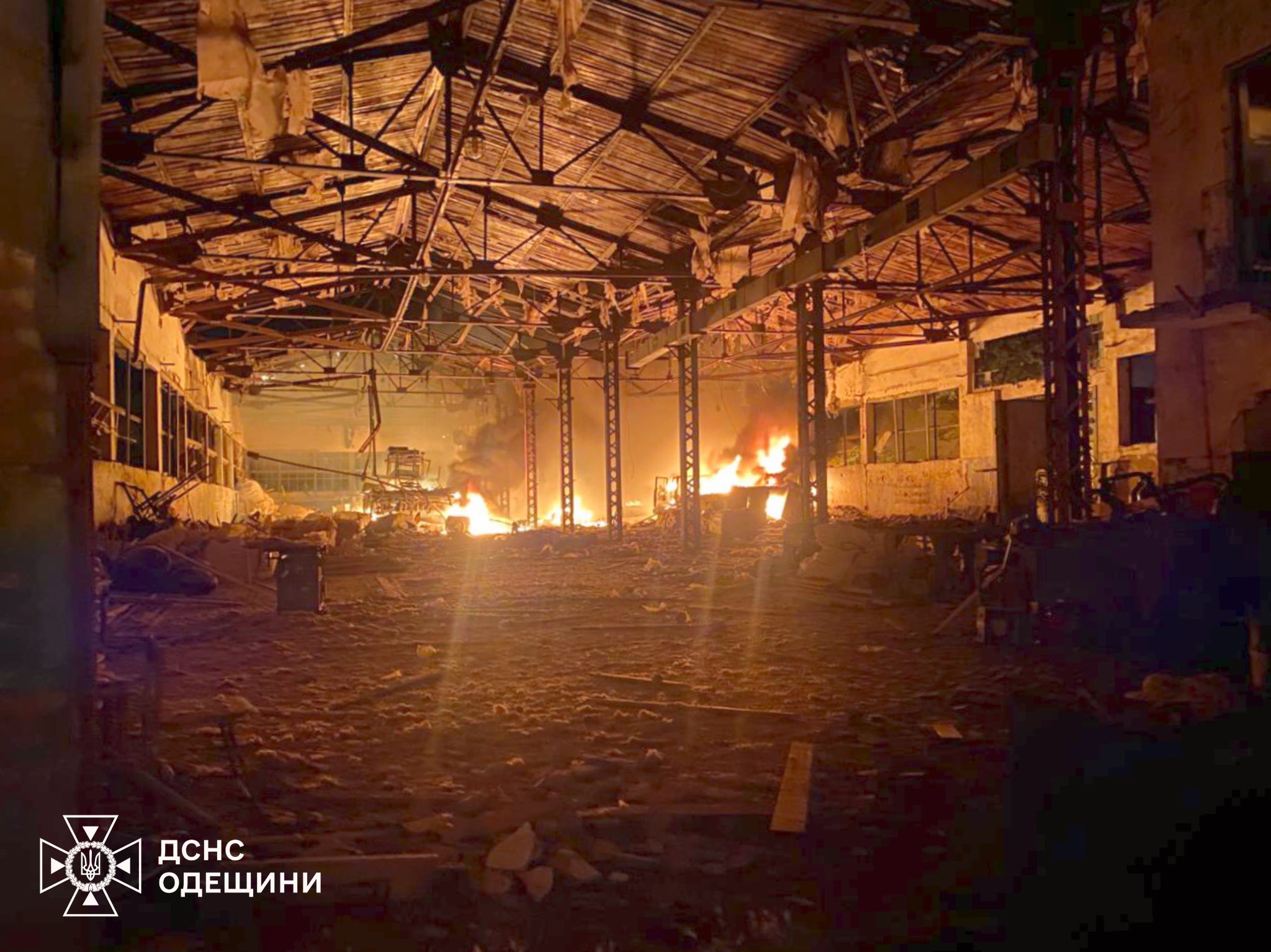 Удар БПЛА по Одесской области