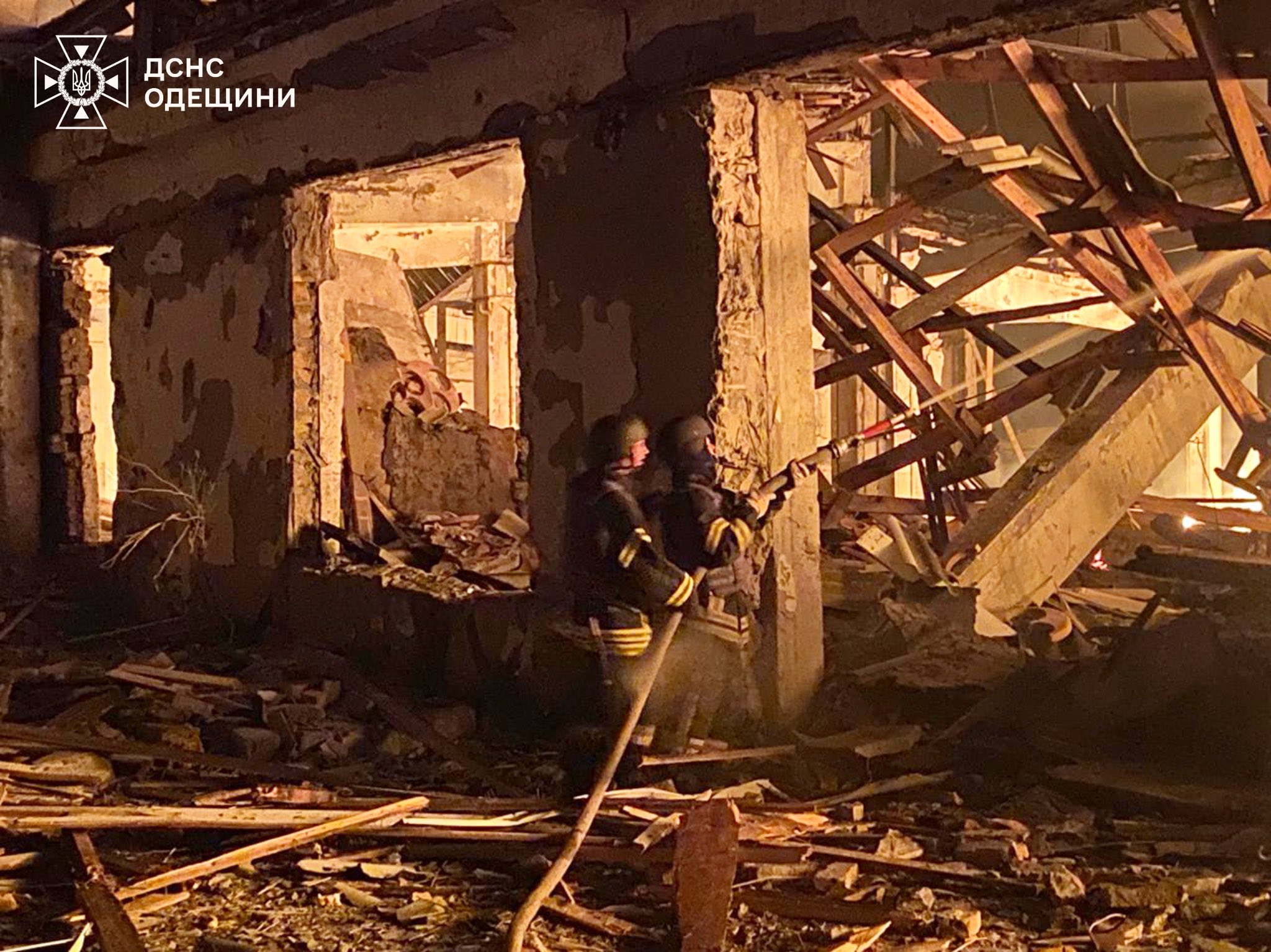 Удар БПЛА по Одесской области