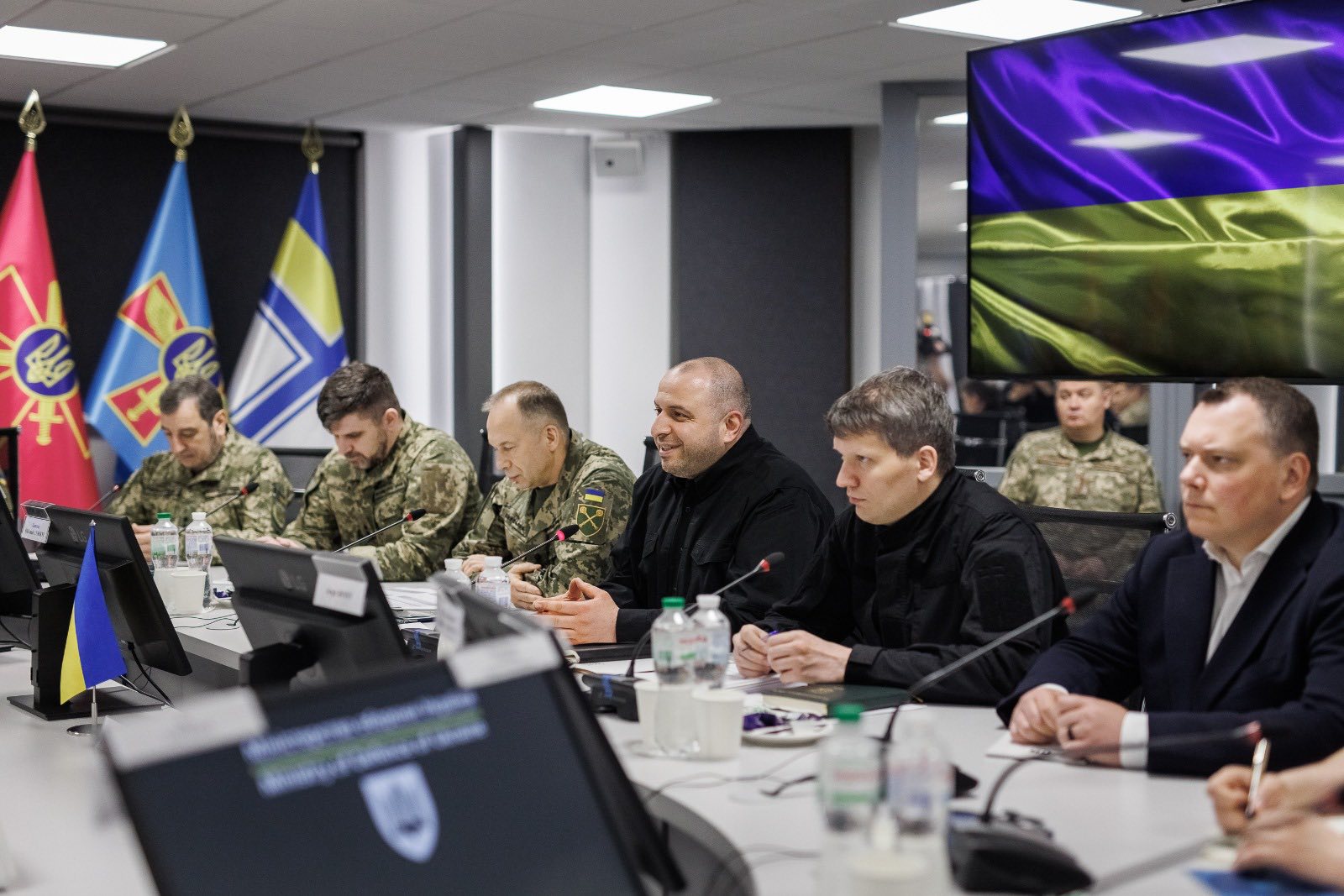 Визит министра обороны Норвегии Торе Оншууса Сандвика в Киев