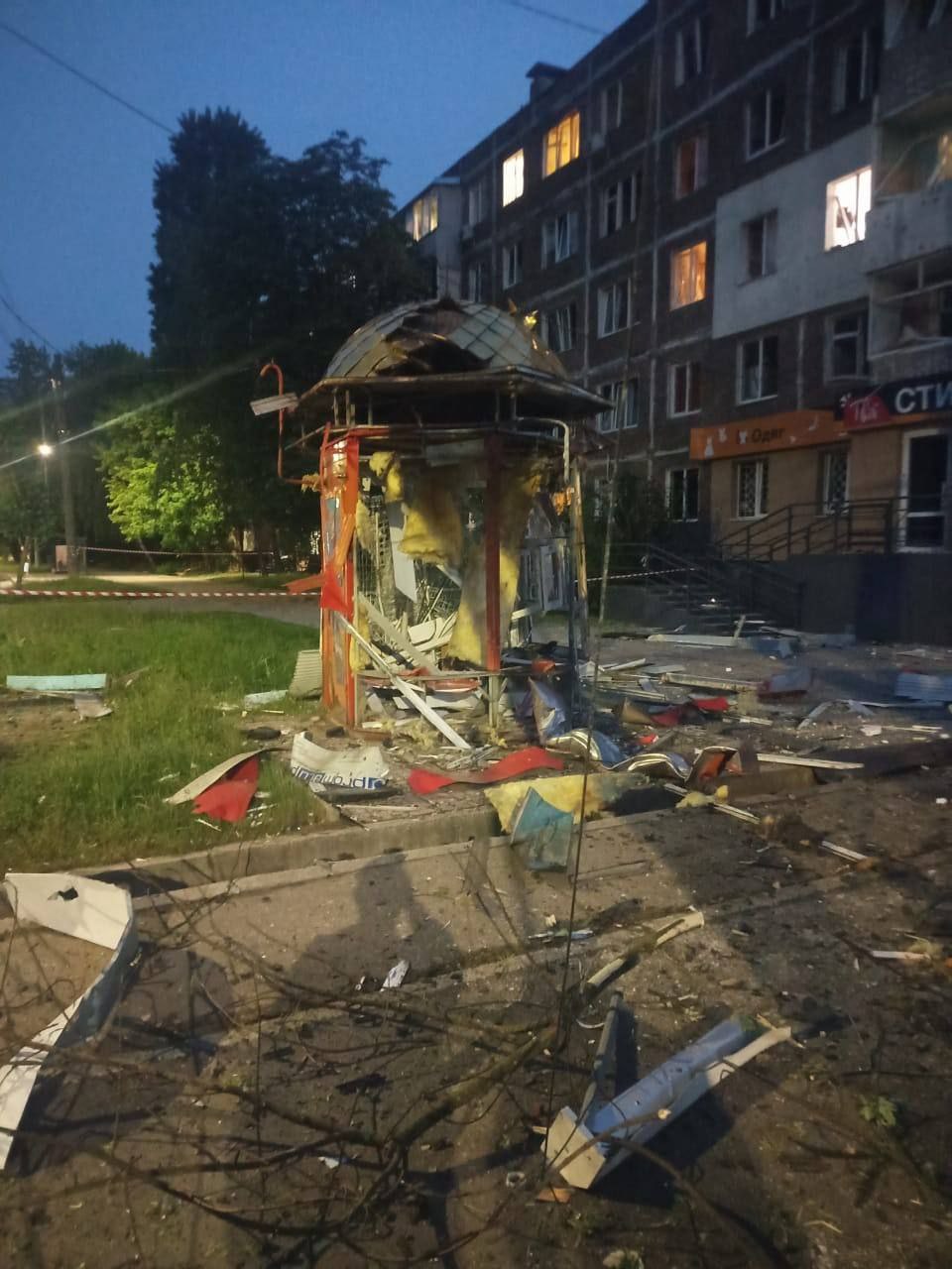 Последствия атаки БПЛА на Черниговскую область