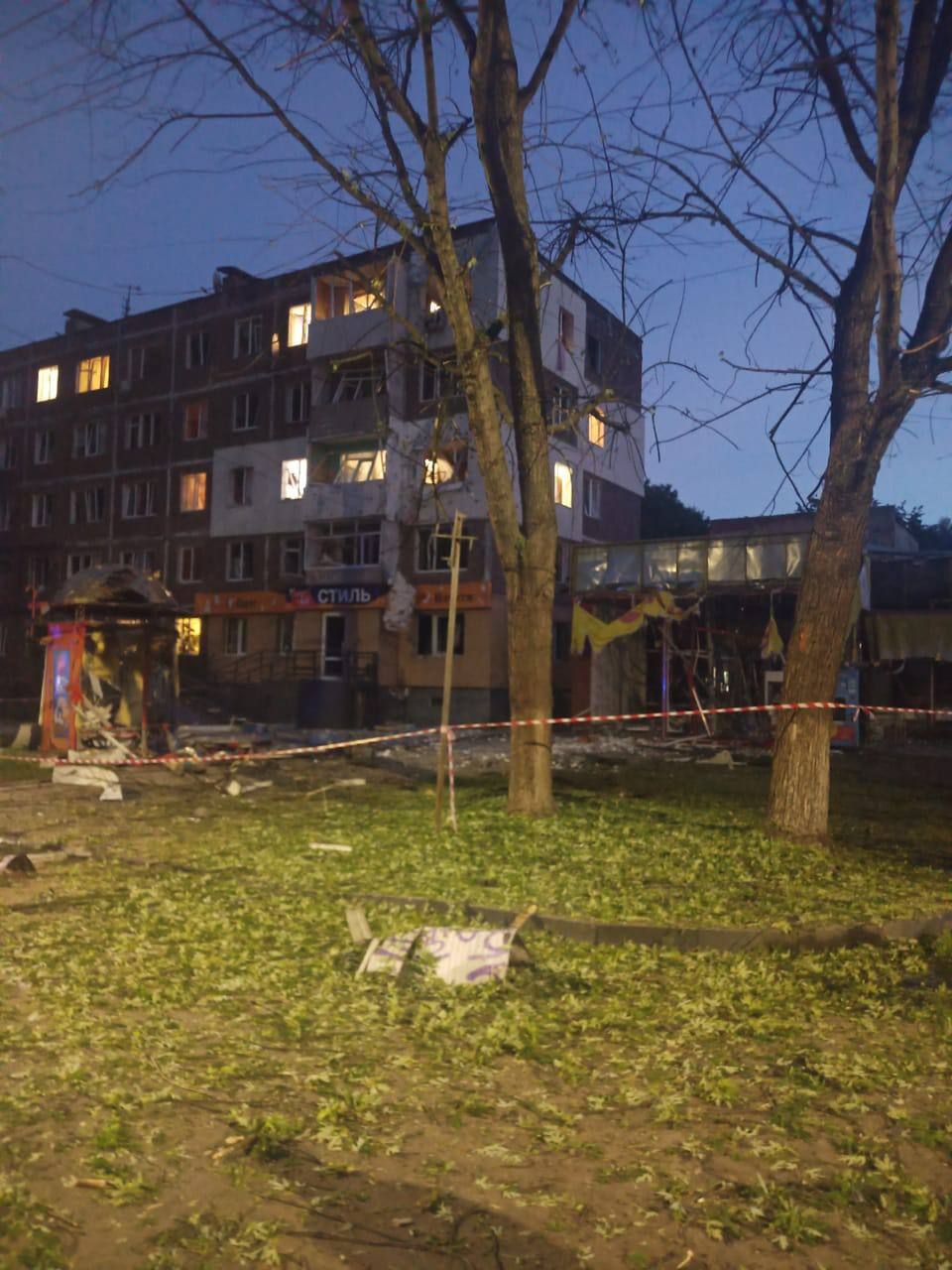 Последствия атаки БПЛА на Черниговскую область