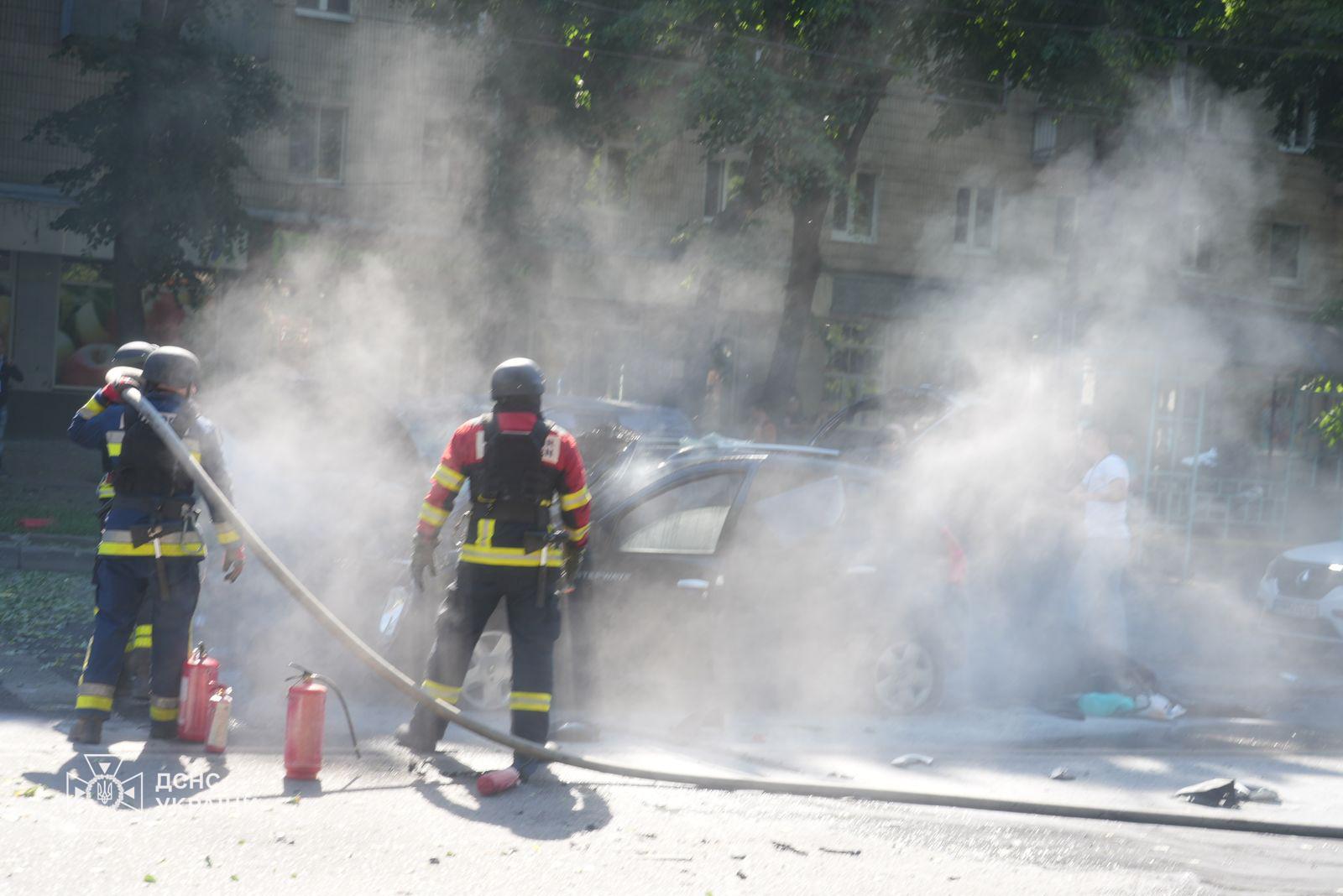 россияне обстреляли Сумы