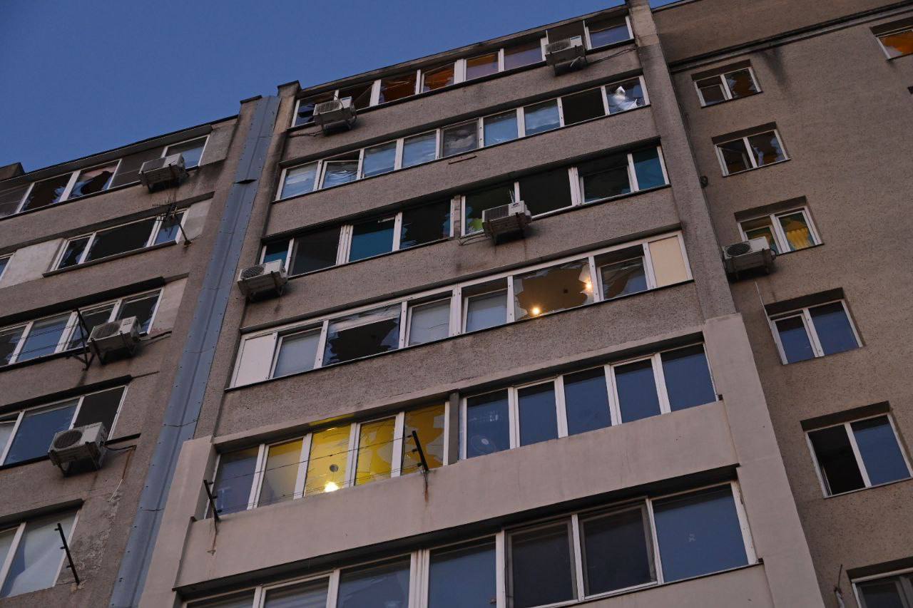 Одесса, последствия атаки БПЛА