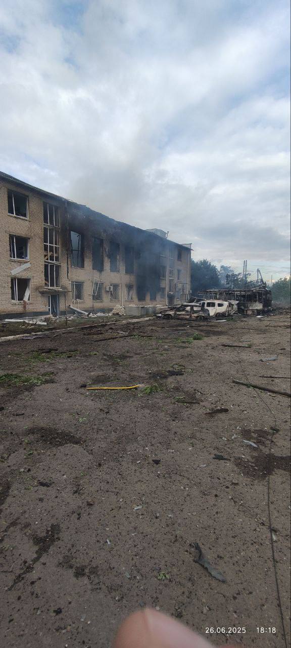 Оккупированный поселок Троицкое на Луганщине 