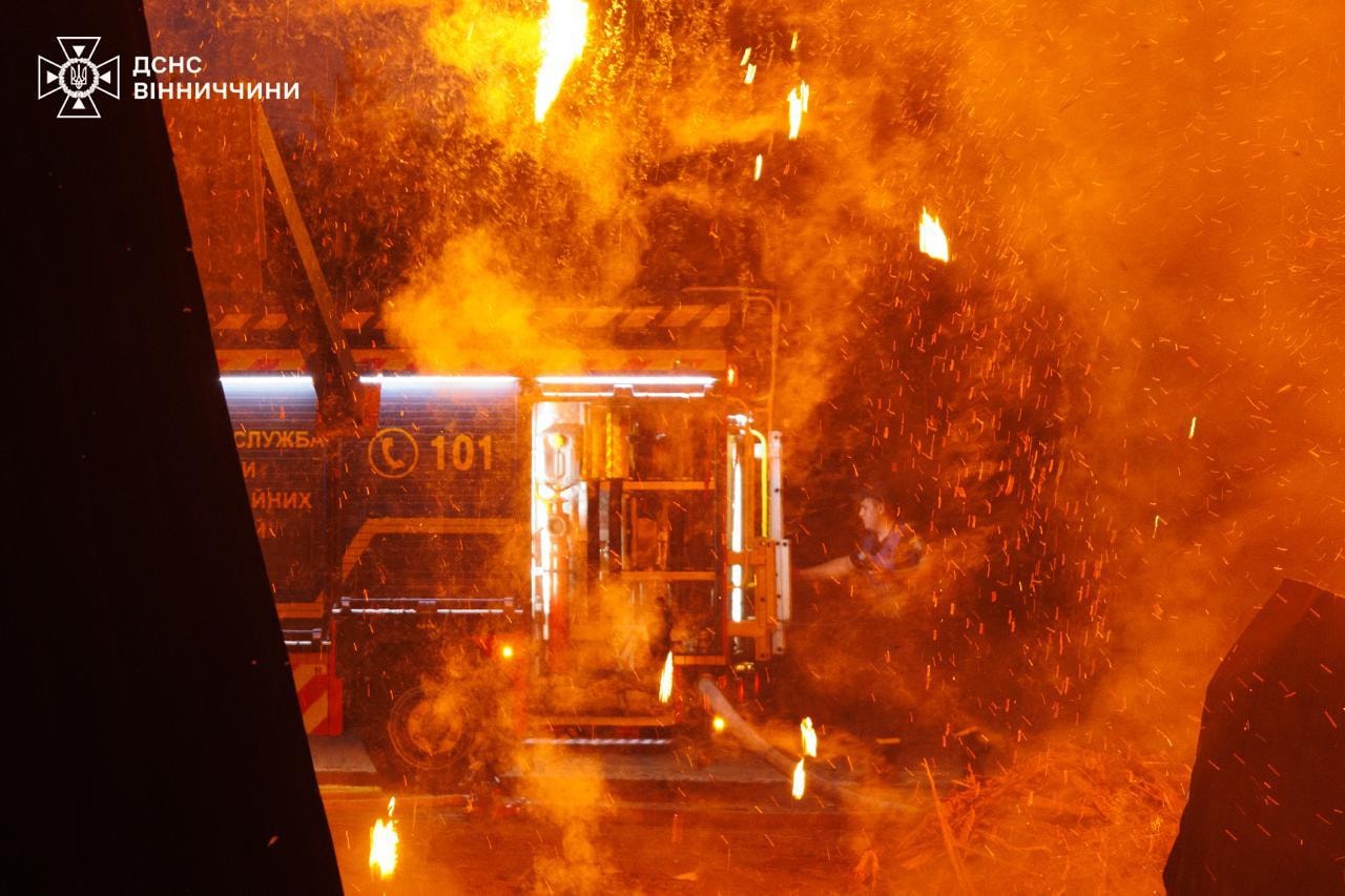 Атака "шахедов" на Винницу