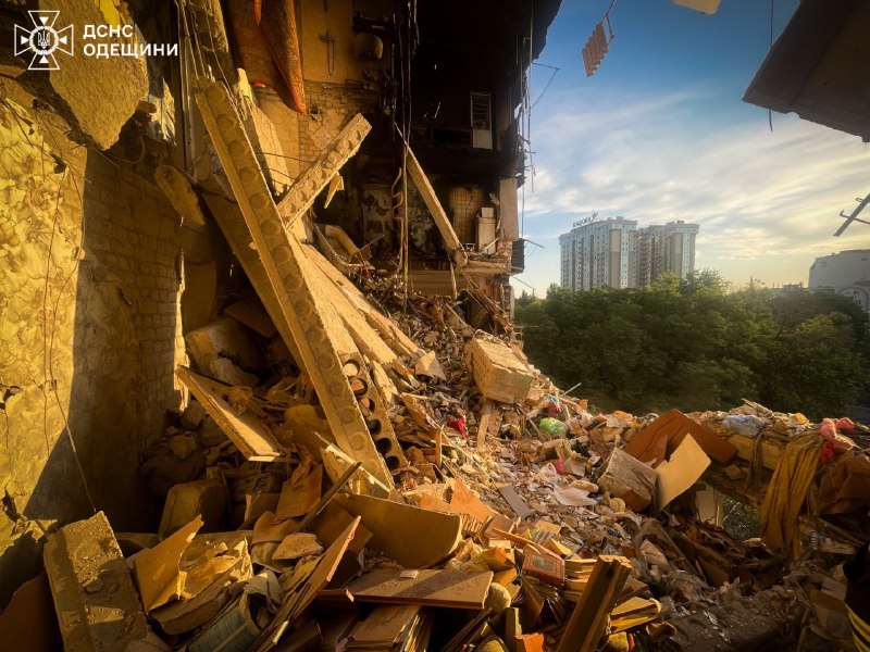 Массированная атака на Одессу