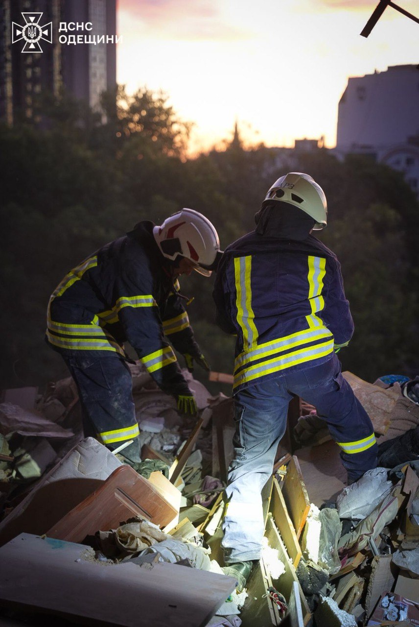 Массированная атака на Одессу