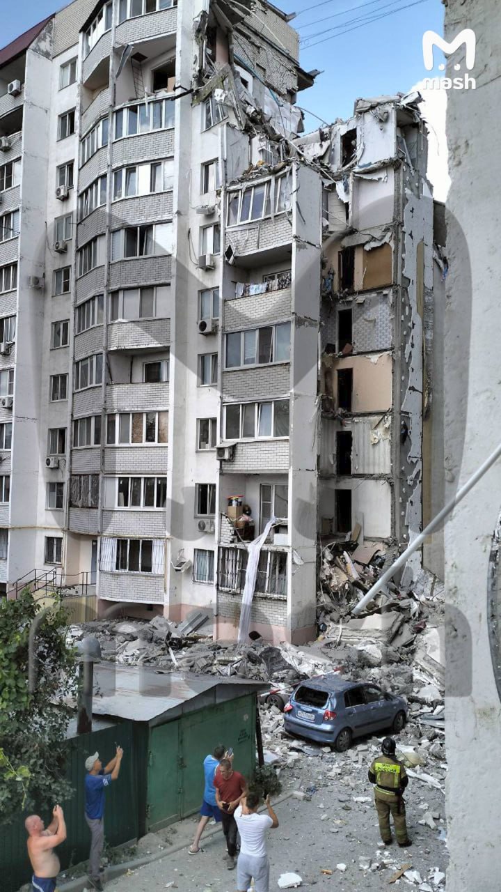 взрыв газа в Саратове