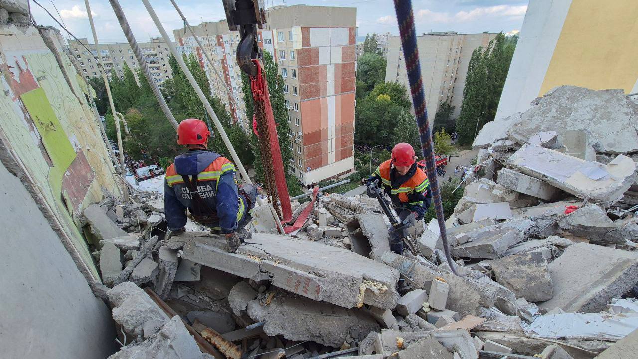 взрыв газа в Саратове