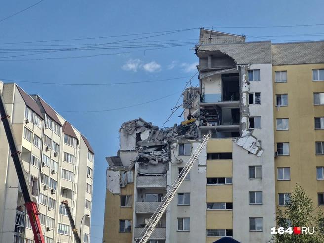 взрыв газа в Саратове