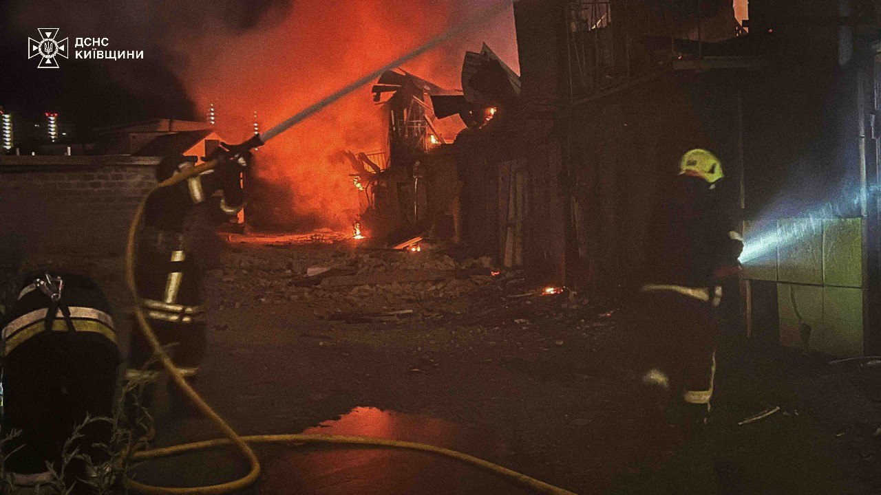 Последствия удара по Киеву