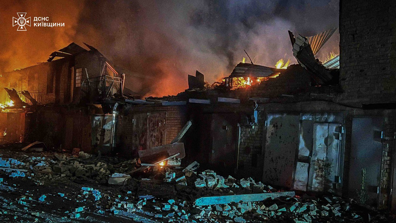 Последствия удара по Киеву