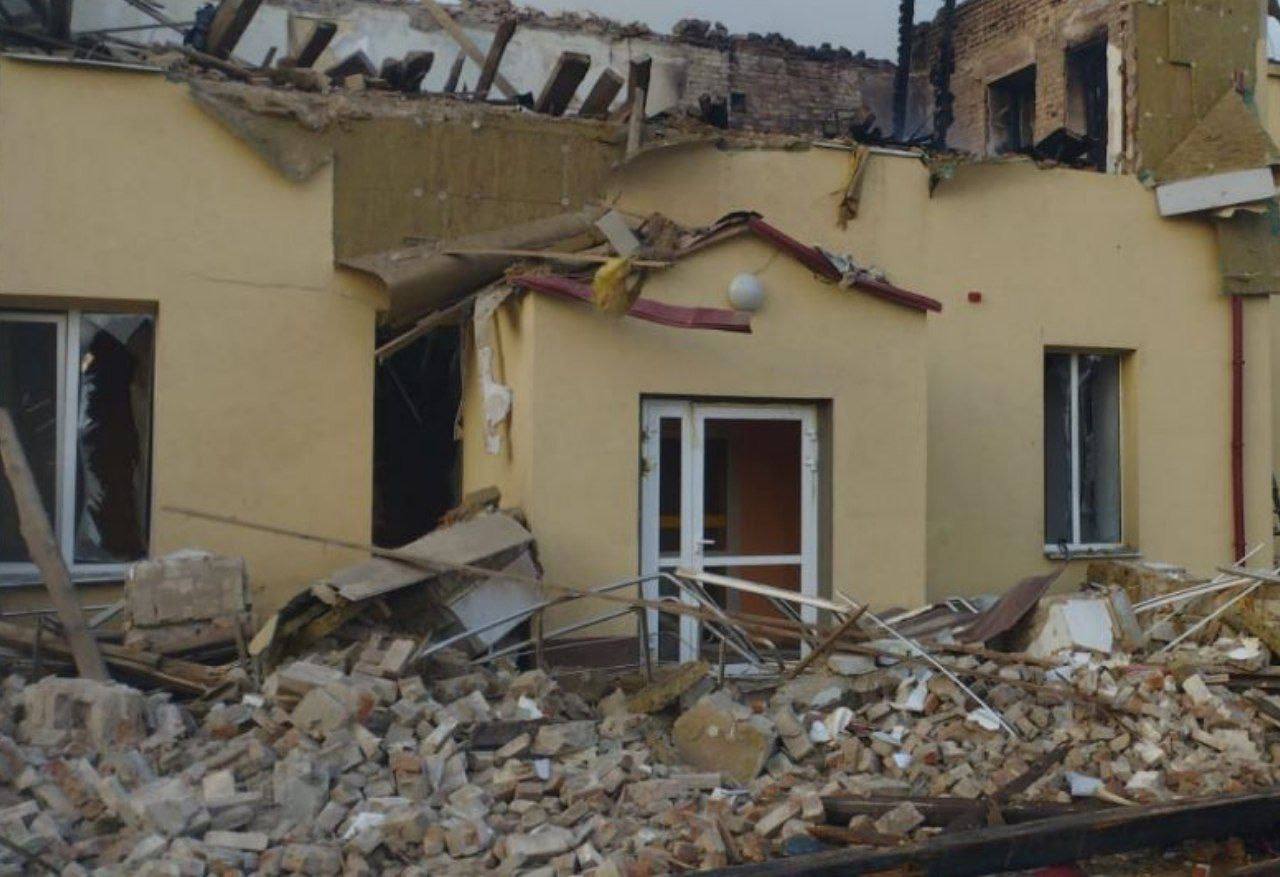 Последствия ночной атаки на Днепропетровщине