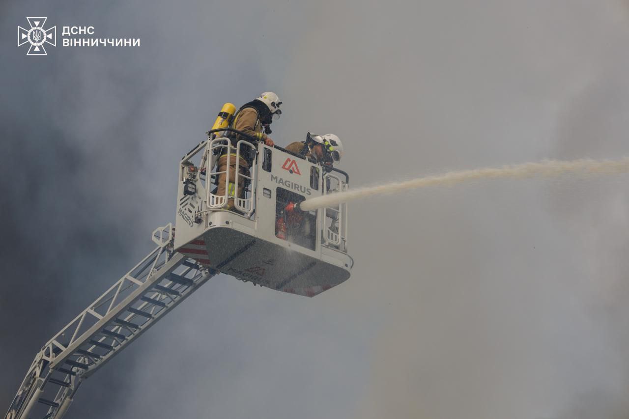 Атака "шахедов" на Винницу