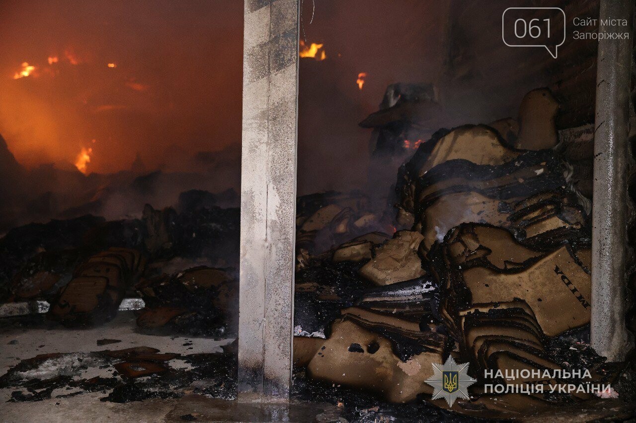 Последствия удара БПЛА по Запорожью