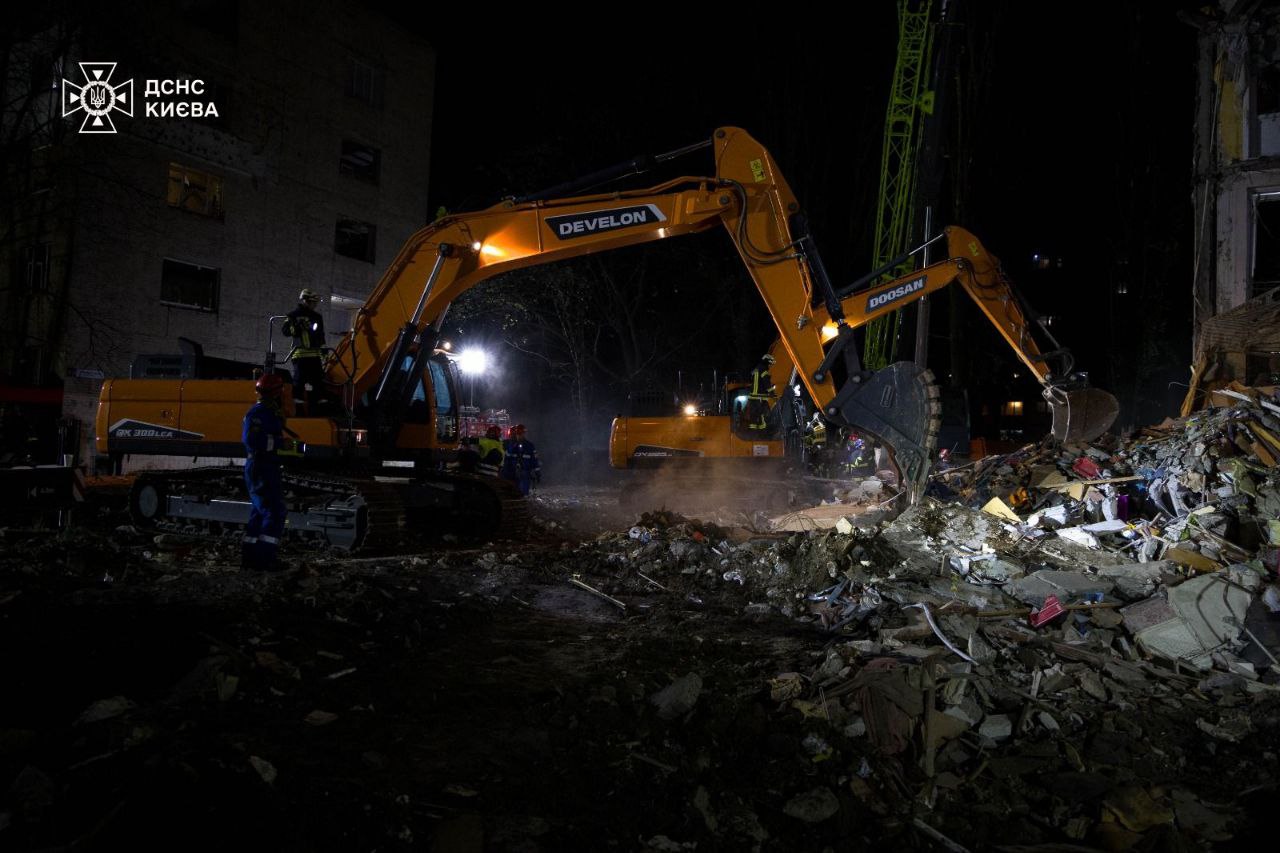 Число жертв российского удара по Киеву резко взросло