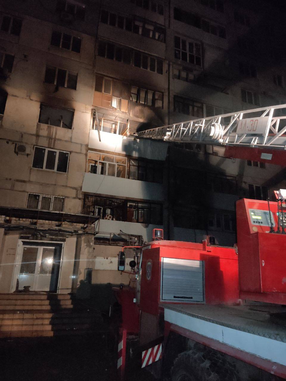 Оккупированный Лисичанск. Последствия атаки БПЛА