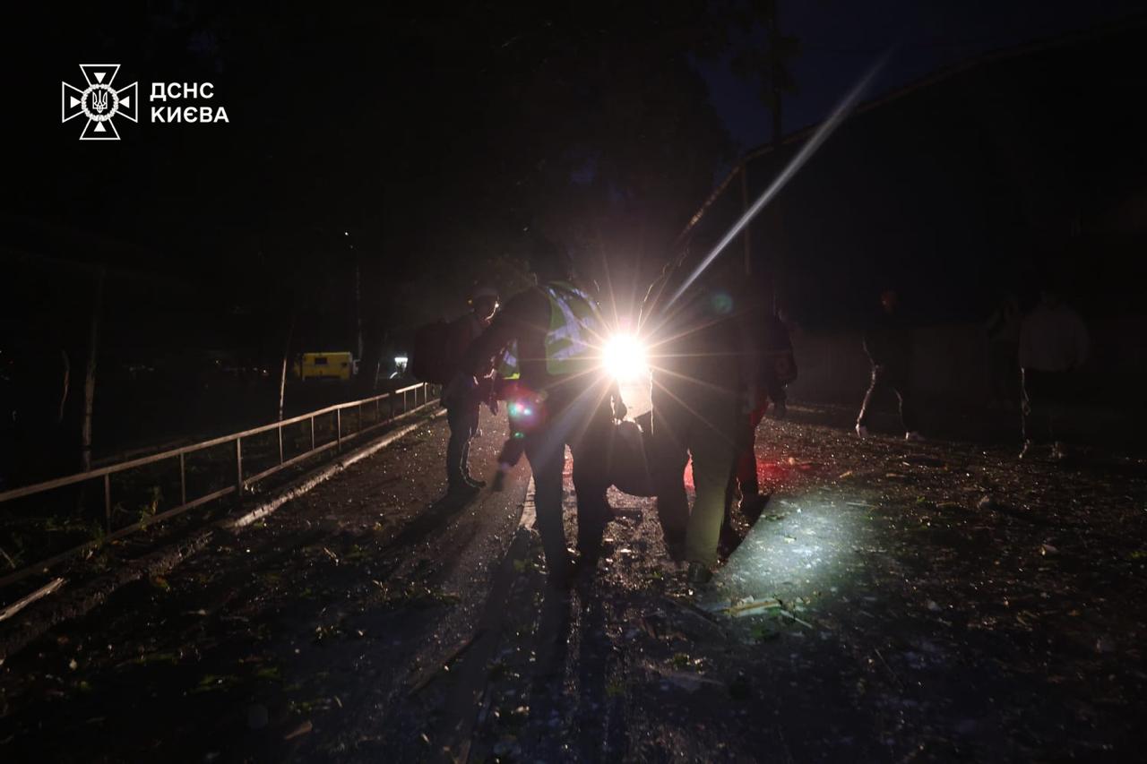 Последствия комбинированного удара по Киеву