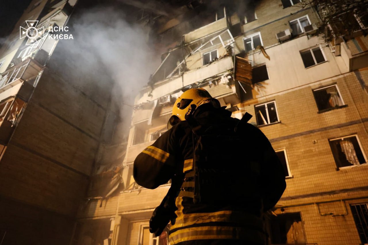 Последствия комбинированного удара по Киеву