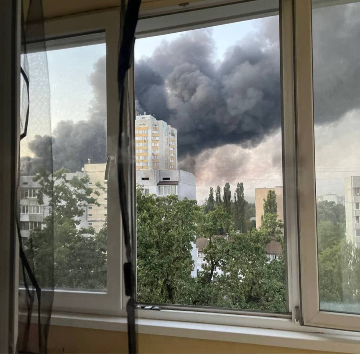 Последствия комбинированного удара по Киеву