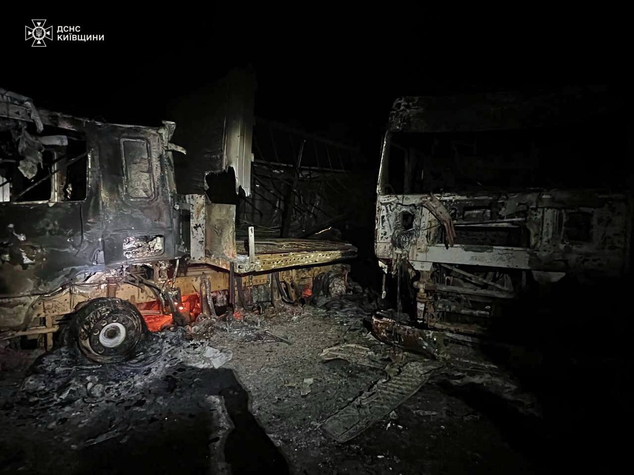 Удар по энергетической инфраструктуре на Киевщине