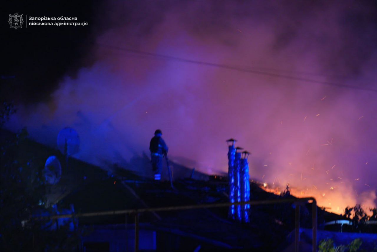 Ракетный удар по Запорожью