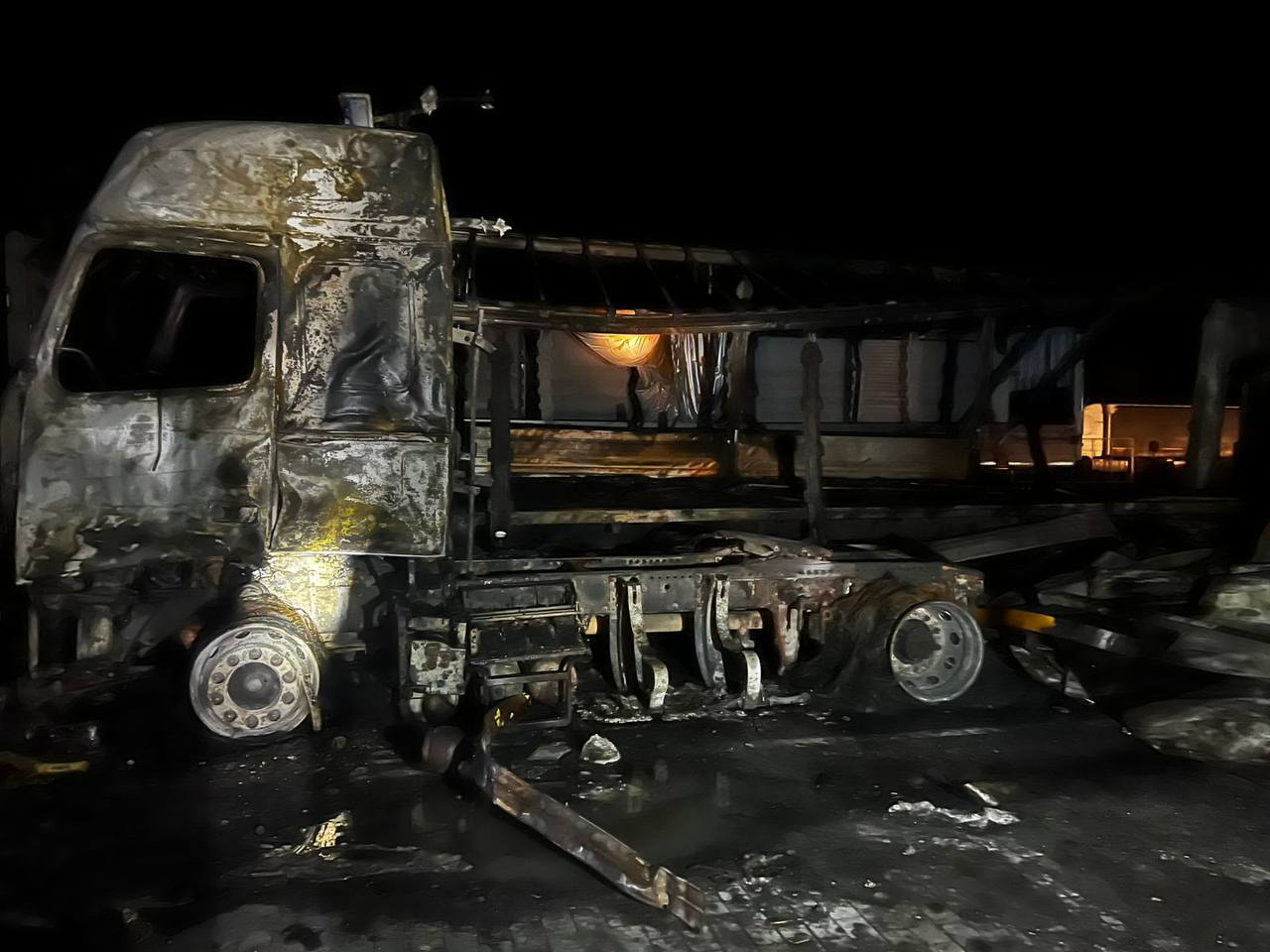 Удар БПЛА по Киевской области